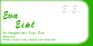 eva eipl business card
